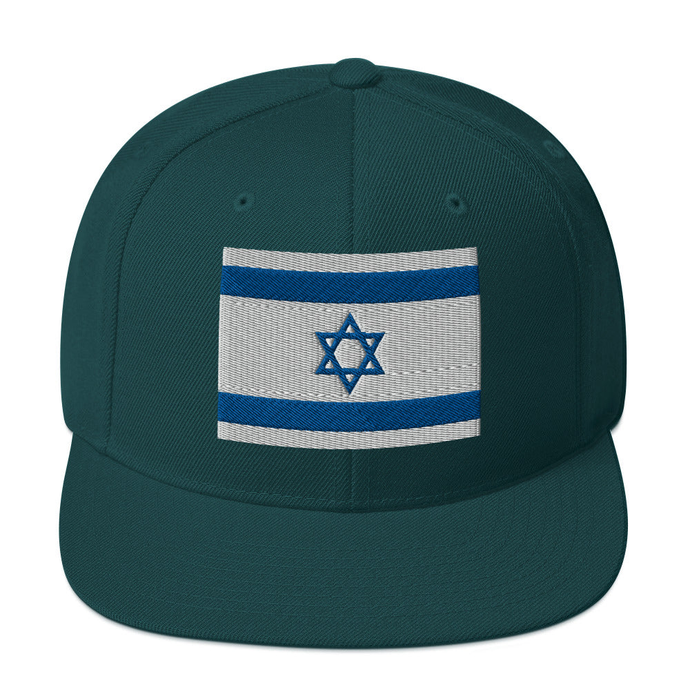 Classic Snapback Hat | Israel Flag