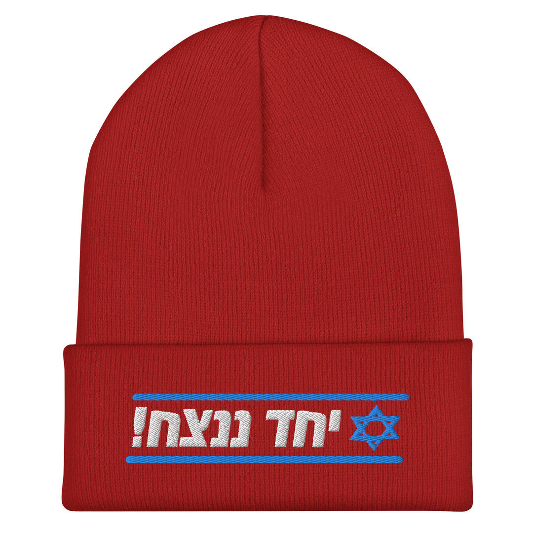 Cuffed Beanie | Together We Will Win | יחד ננצח