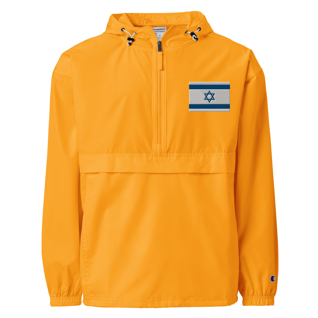 Champion Packable Jacket | Israel Flag Embroided