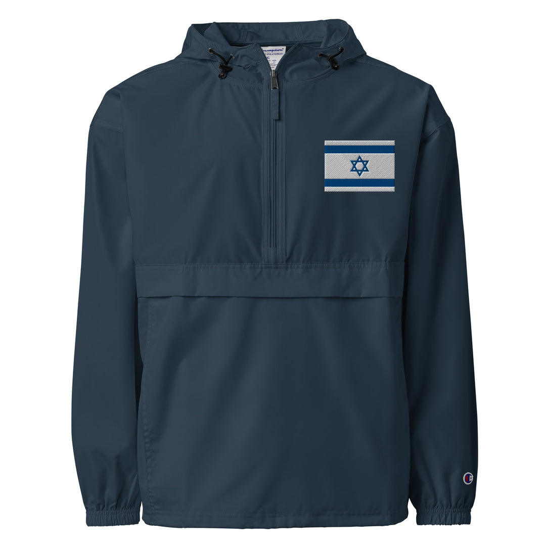 Champion Packable Jacket | Israel Flag Embroided