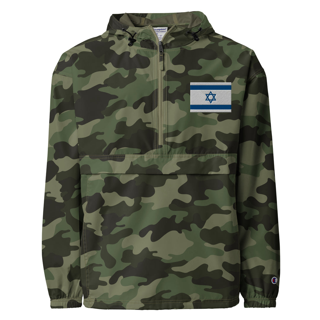 Champion Packable Jacket | Israel Flag Embroided
