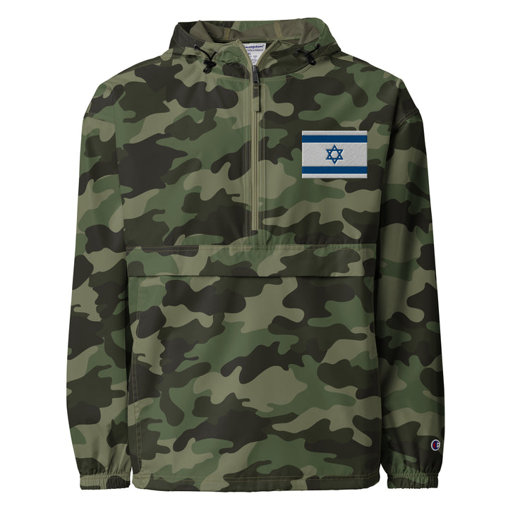 Champion Packable Jacket | Israel Flag Embroided