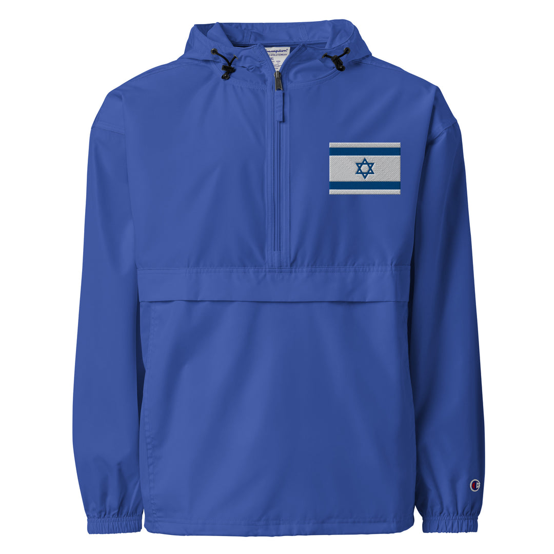 Champion Packable Jacket | Israel Flag Embroided