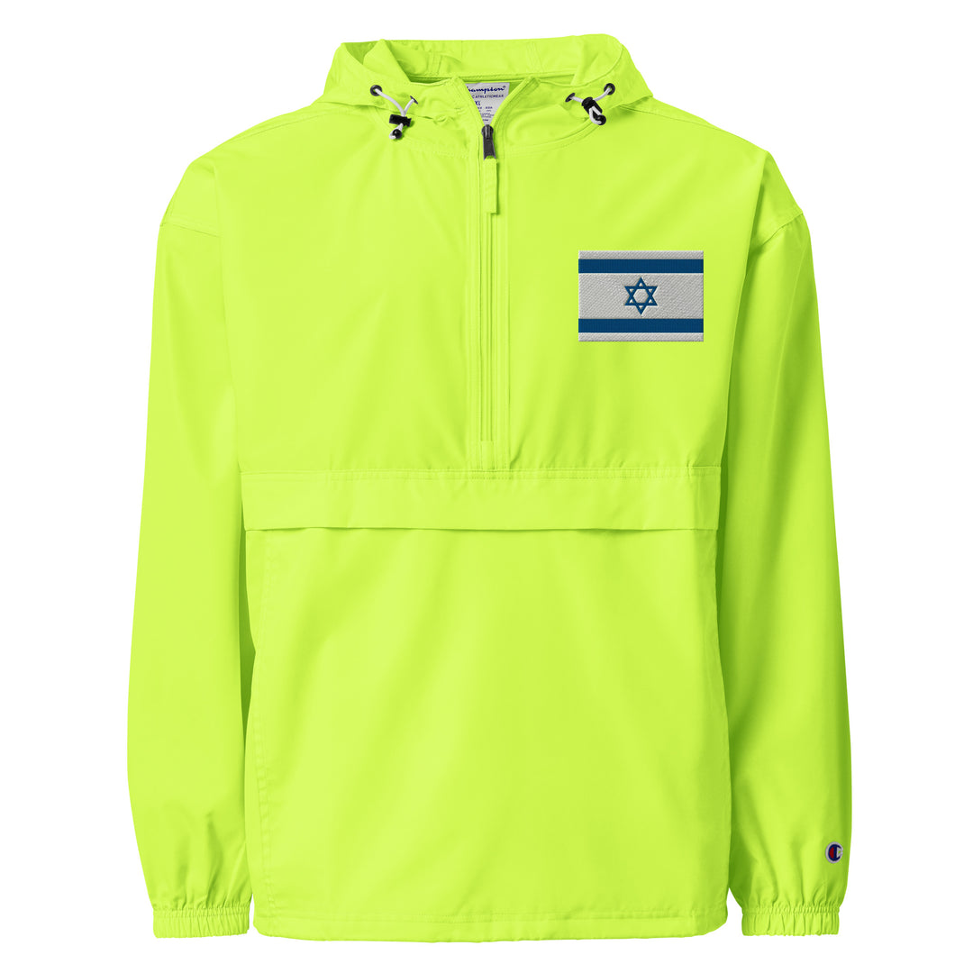 Champion Packable Jacket | Israel Flag Embroided