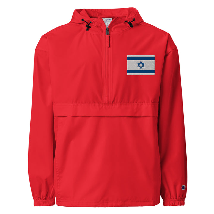 Champion Packable Jacket | Israel Flag Embroided