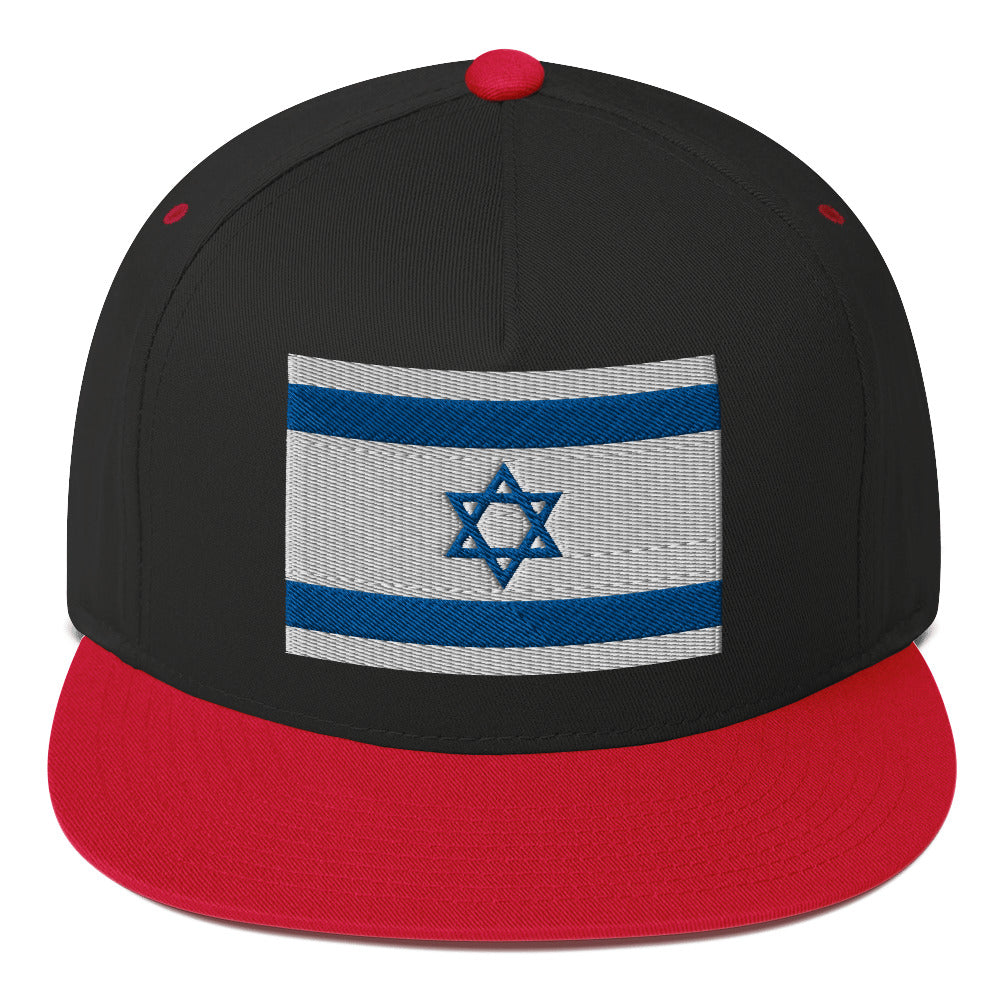 Flat Bill Cap | Israel Flag