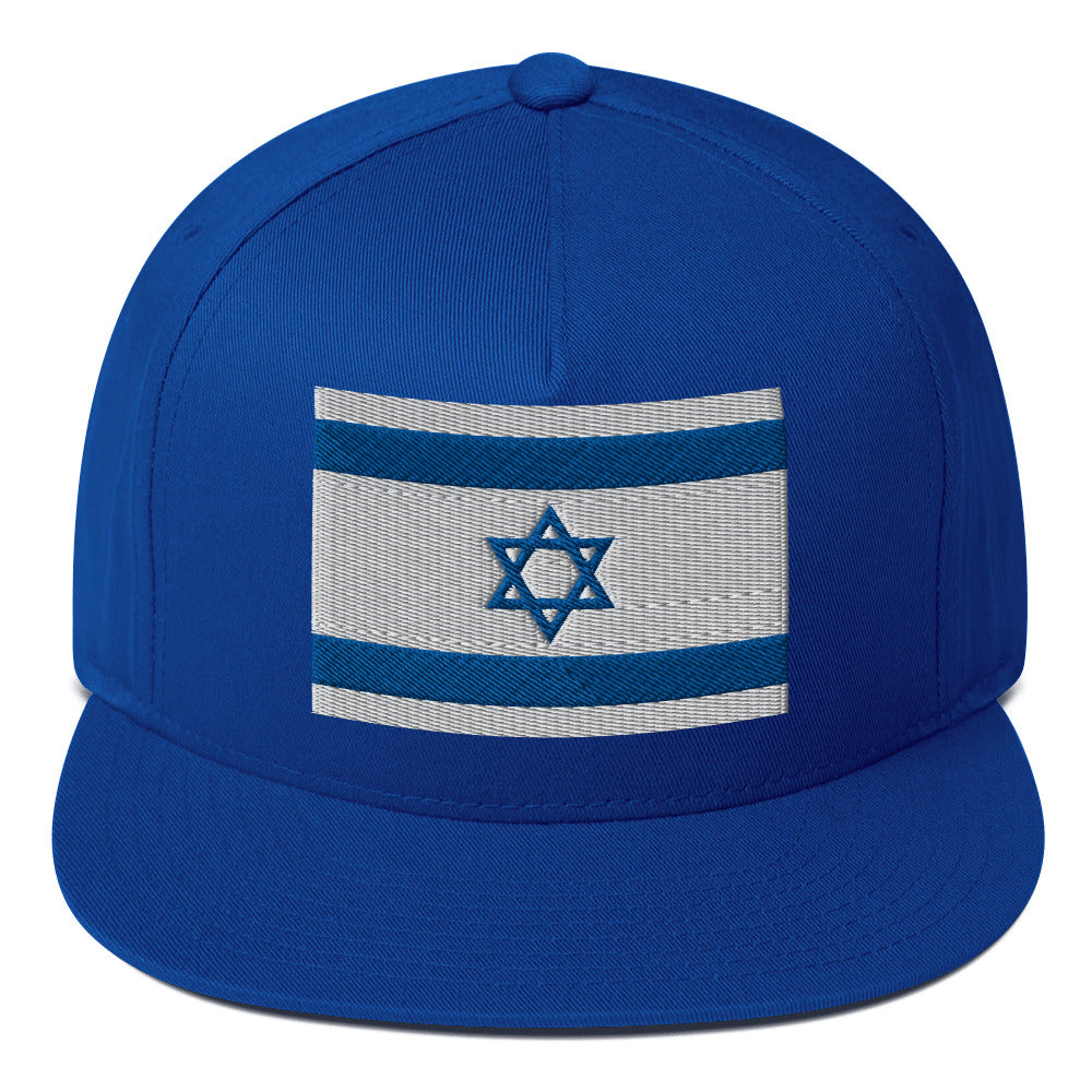 Flat Bill Cap | Israel Flag