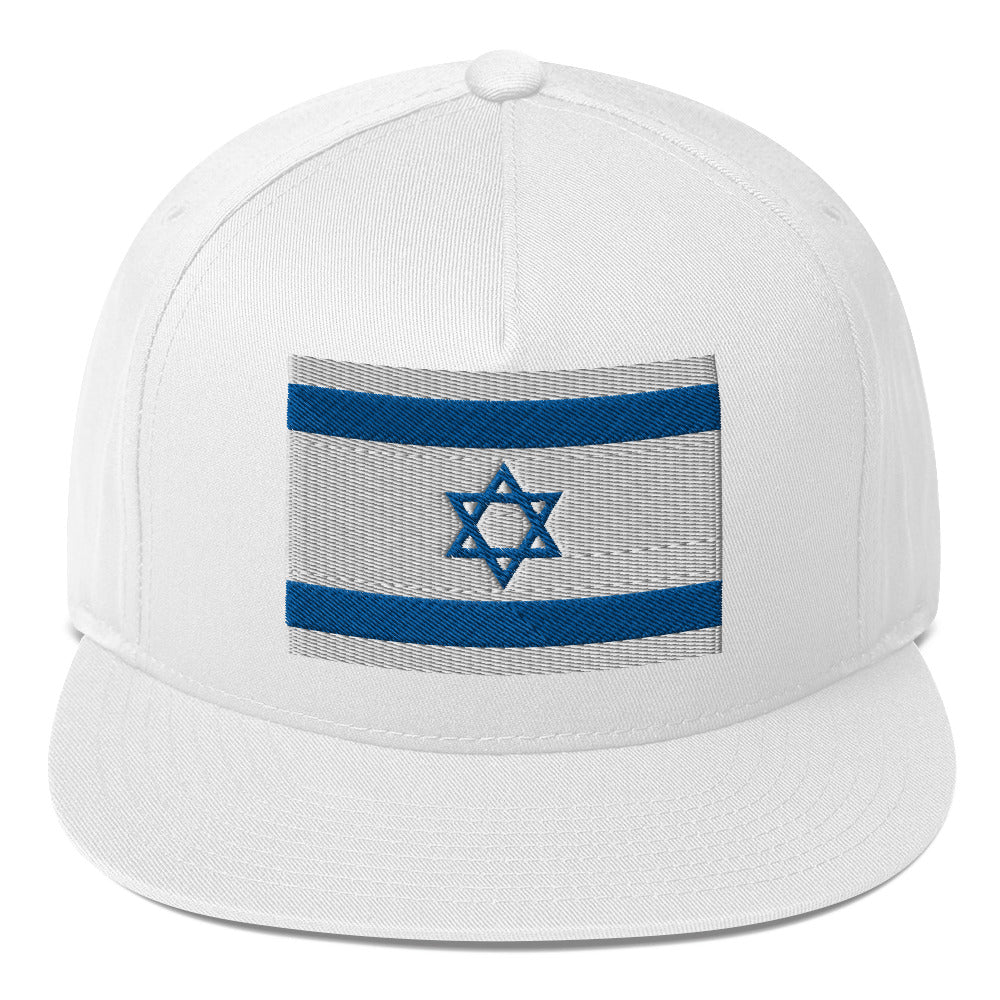 Flat Bill Cap | Israel Flag