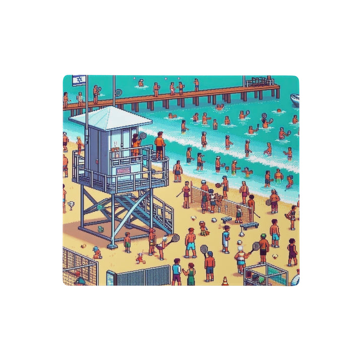 Gaming Mouse Pad | TLV Frishman Beach 16 Bit