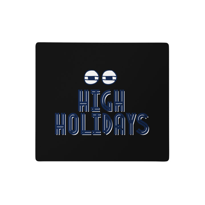 High Holidays Jewish pride gaming mouse pad - back view