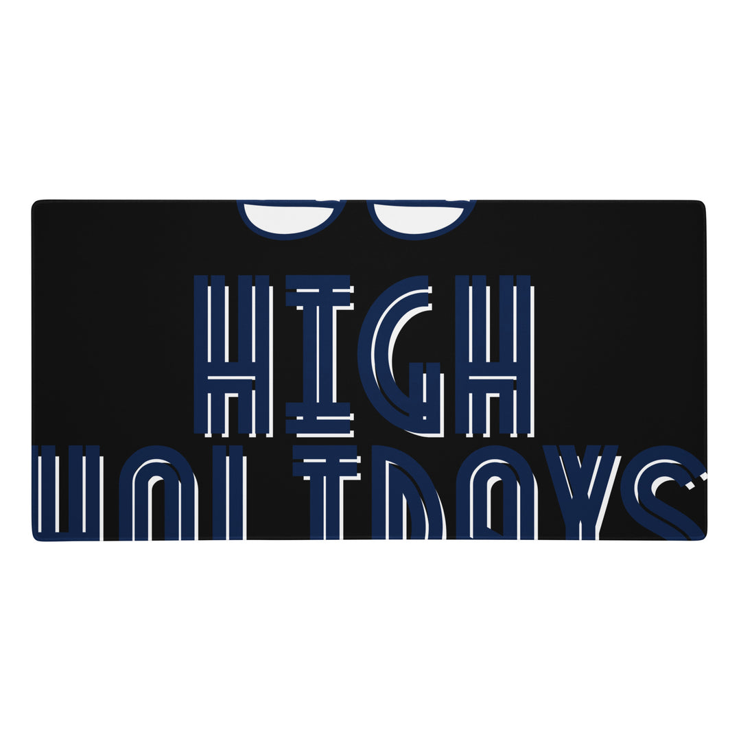 High Holidays Jewish pride gaming mouse pad - front view