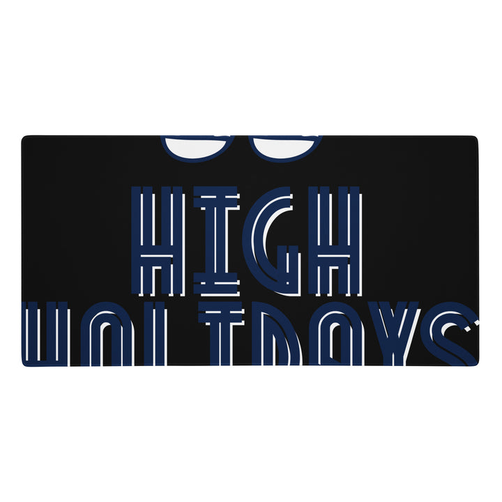 High Holidays Jewish pride gaming mouse pad - front view