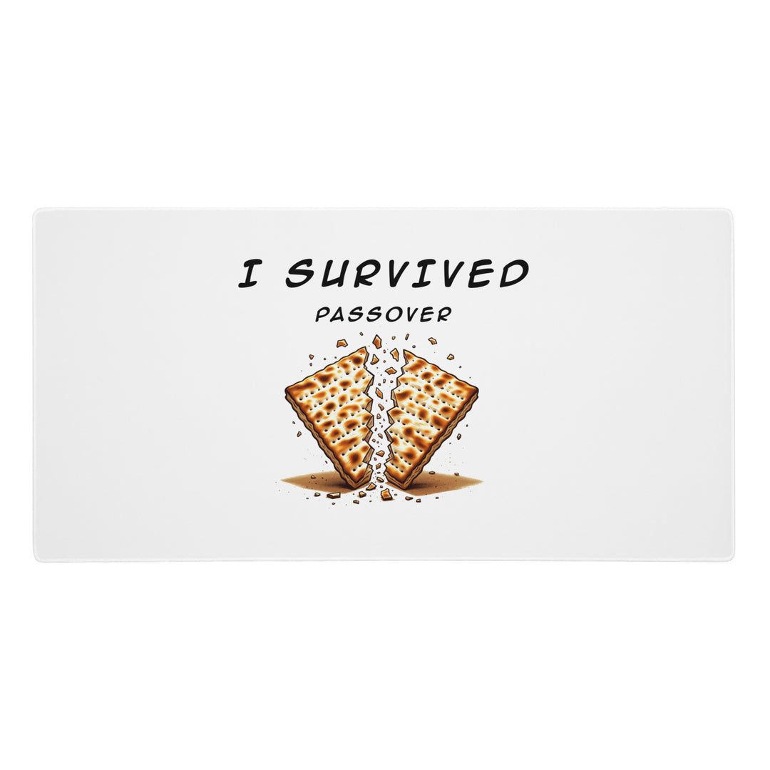 Passover Jewish pride gaming mouse pad - front view