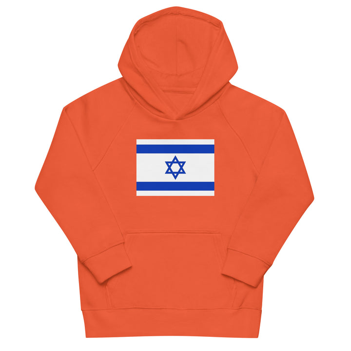 Kids Organic Hoodie | Israel Flag