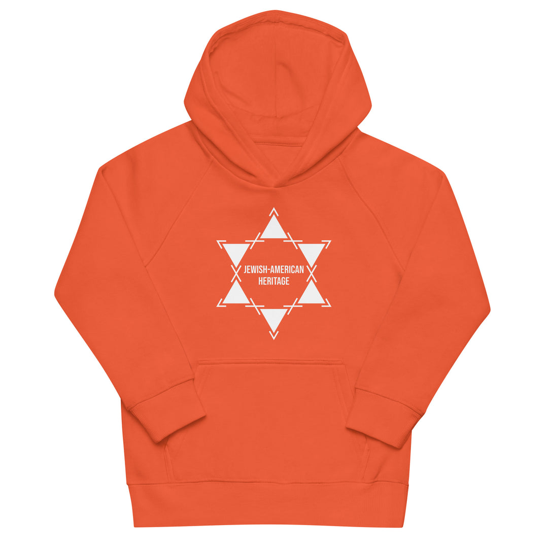 Kids Organic Hoodie | Jewish American Heritage