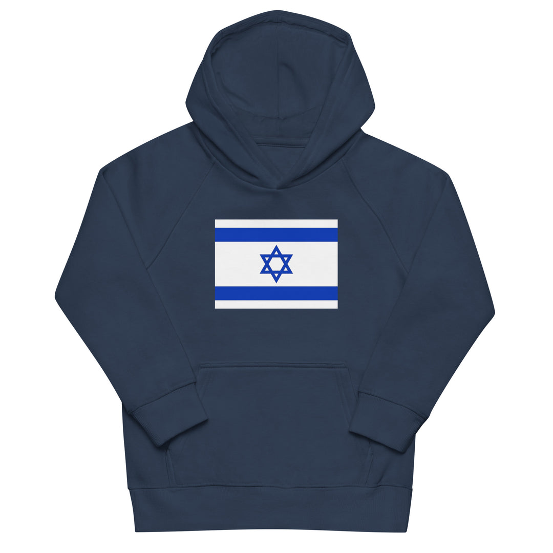 Kids Organic Hoodie | Israel Flag