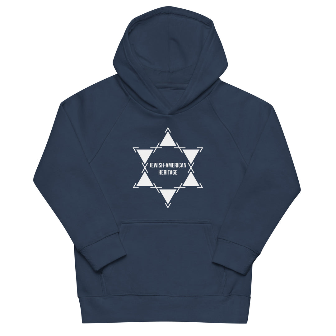 Kids Organic Hoodie | Jewish American Heritage