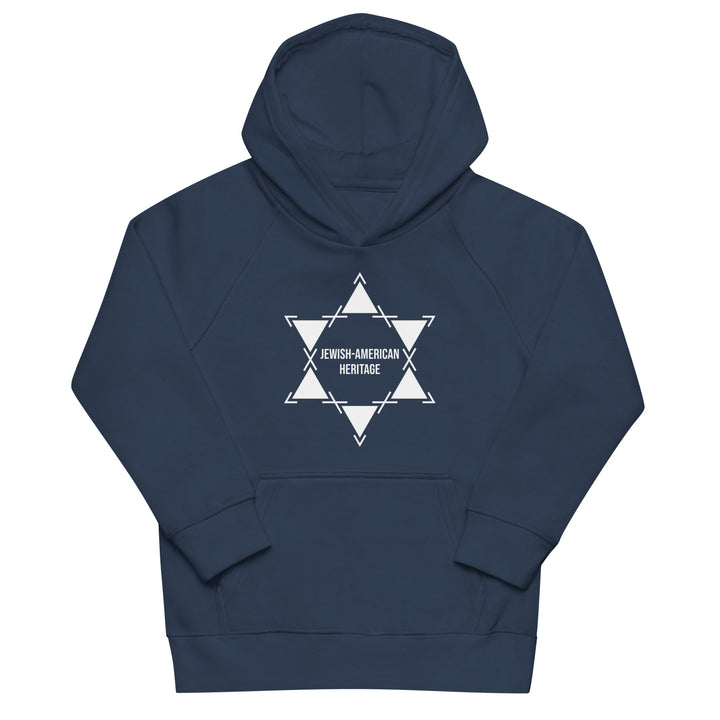 Kids Organic Hoodie | Jewish American Heritage