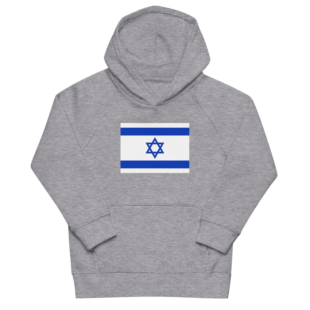 Kids Organic Hoodie | Israel Flag