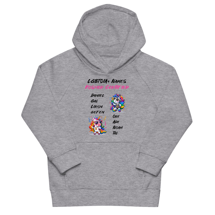Kids Organic Hoodie | Kosher Certified Names
