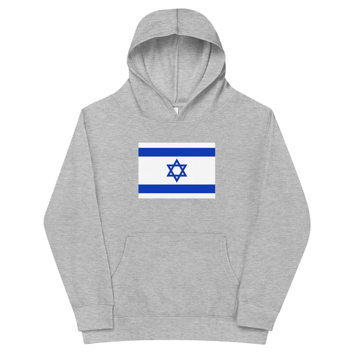 Kids Fleece Hoodie | Israel Flag