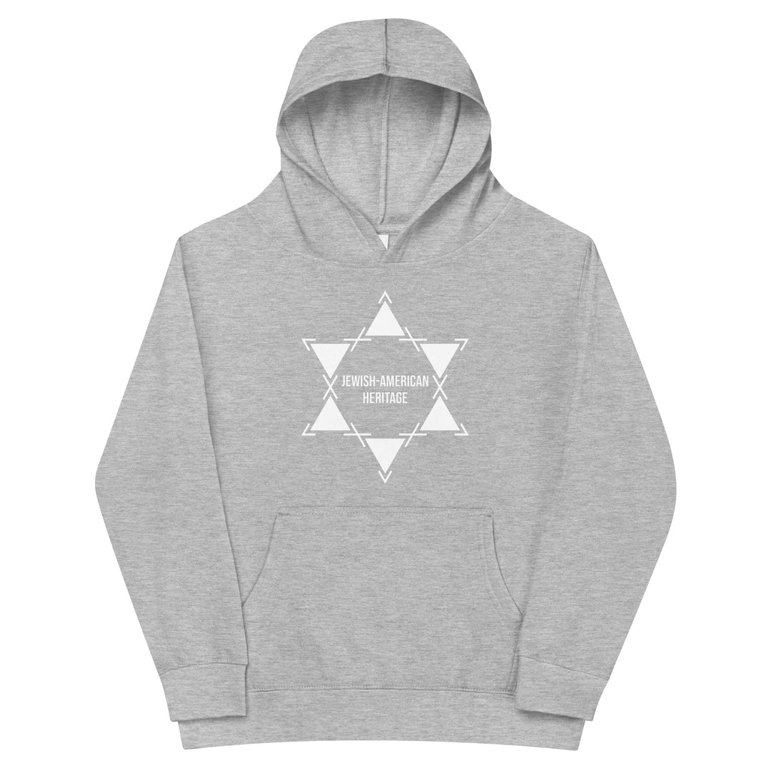 Kids Fleece Hoodie | Jewish American Heritage