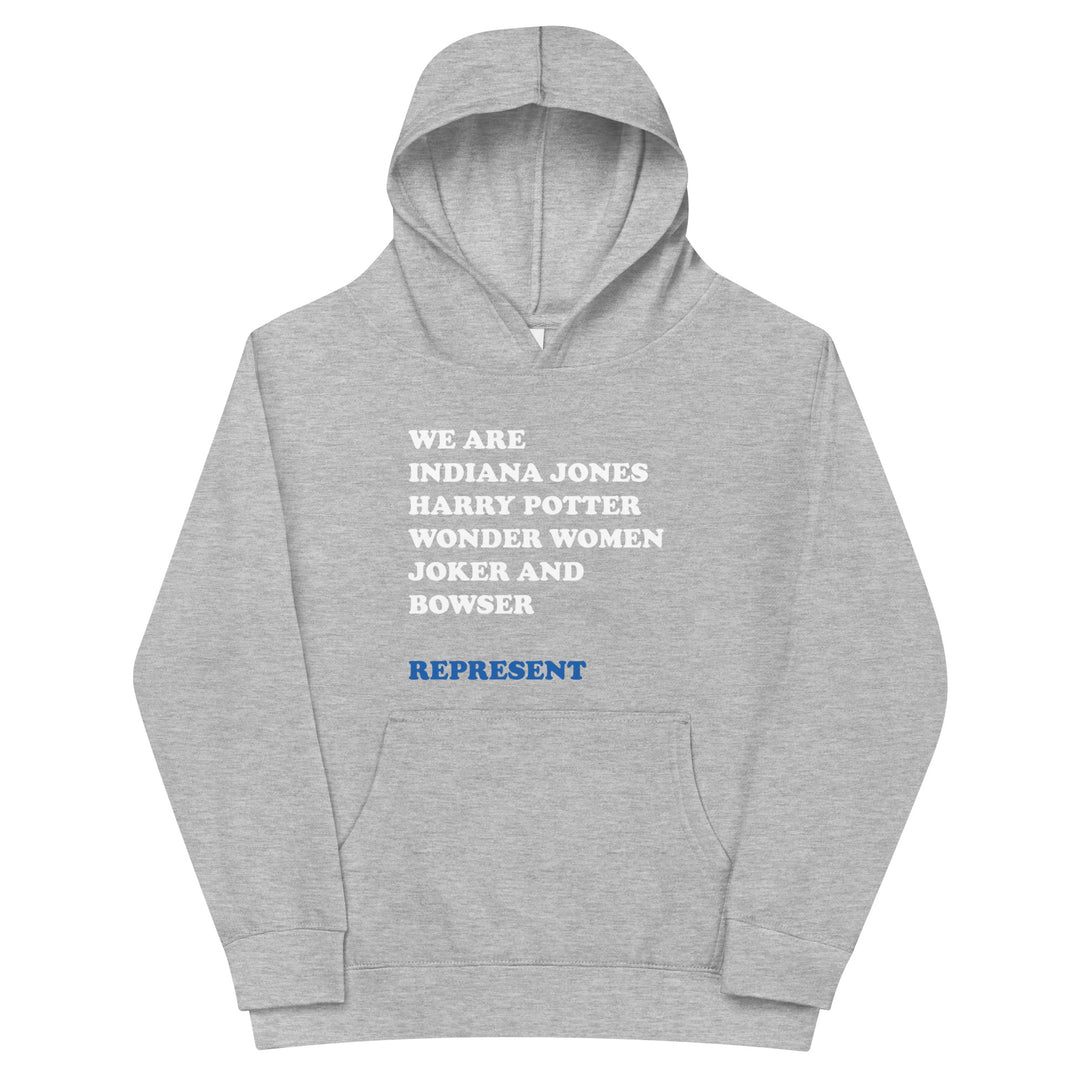 Kids Fleece Hoodie | We are Iconic Roles 1