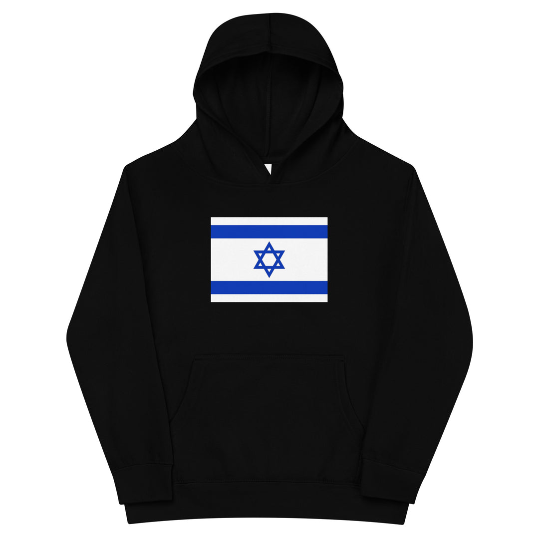 Kids Fleece Hoodie | Israel Flag