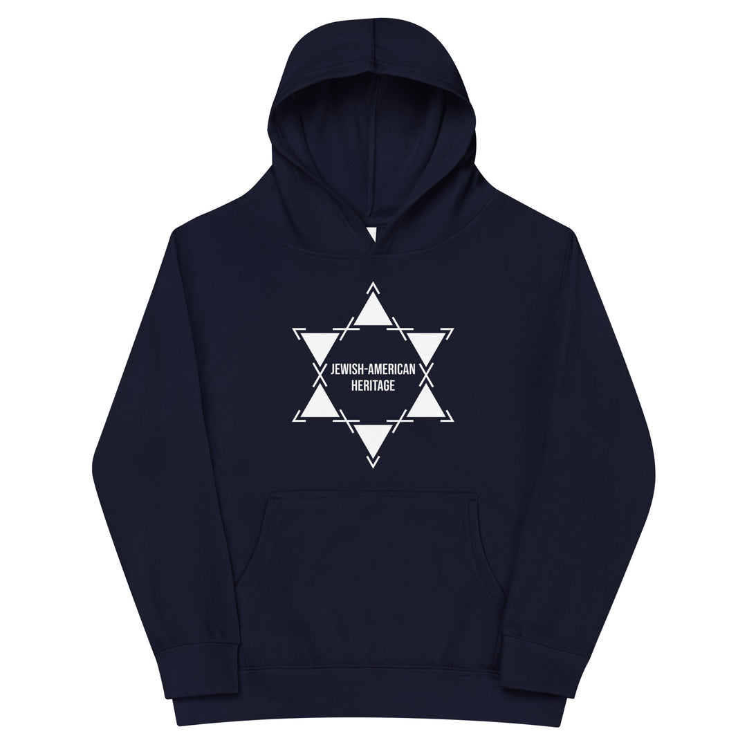 Kids Fleece Hoodie | Jewish American Heritage