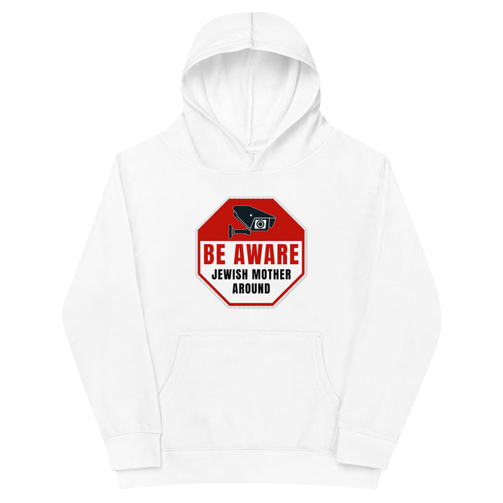 Kids Fleece Hoodie | Be aware jewish mother