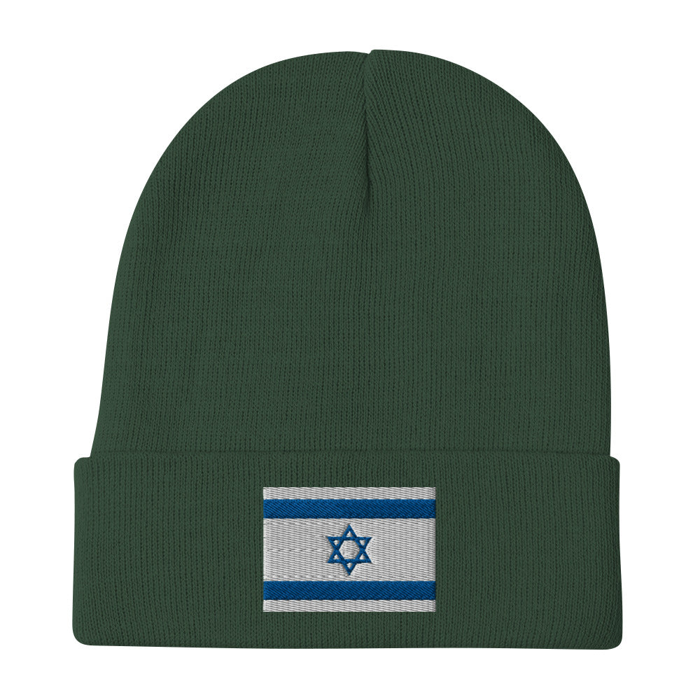 Knit Beanie | Israel Flag