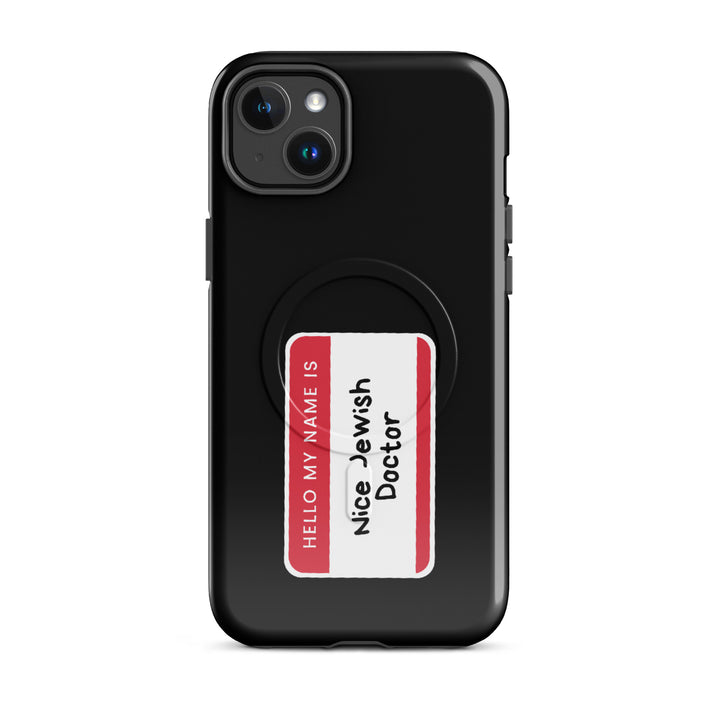 Nice Jewish Doctor Jewish pride magsafe® tough case for iphone® in Glossy - close-up