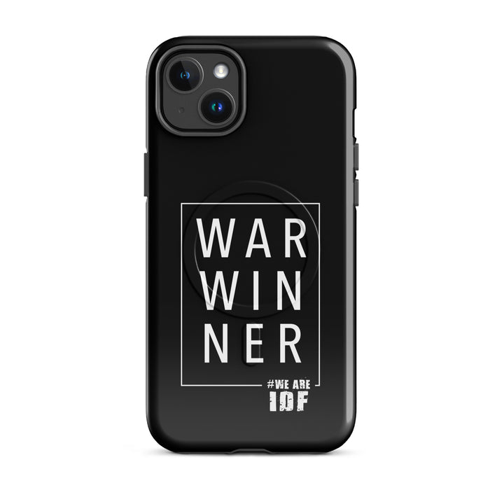War Winner Jewish pride magsafe® tough case for iphone® in Glossy - close-up