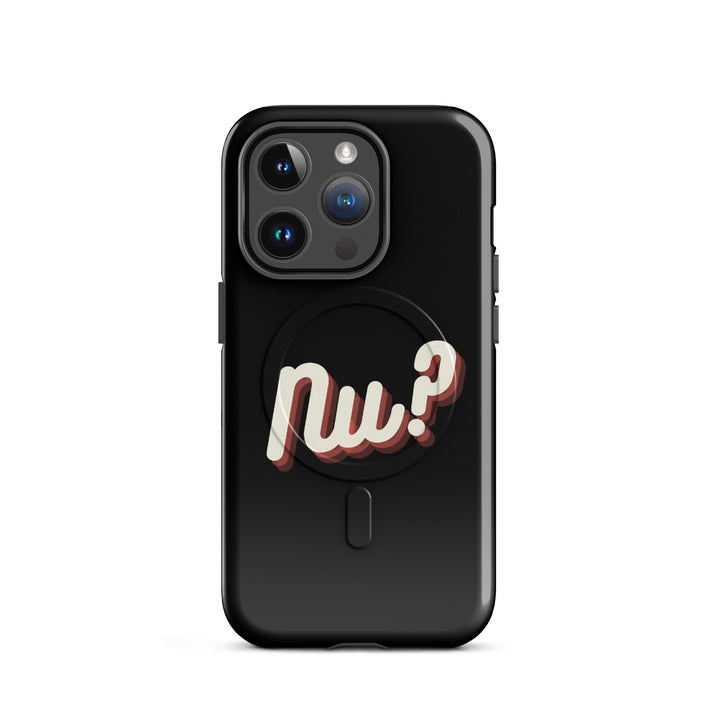 Nu Jewish pride magsafe® tough case for iphone® in Glossy - lifestyle shot