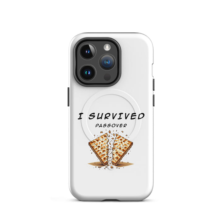 Passover Jewish pride magsafe® tough case for iphone® in Glossy - detail view