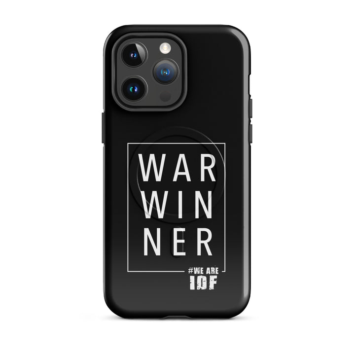 War Winner Jewish pride magsafe® tough case for iphone® in Glossy - folded view