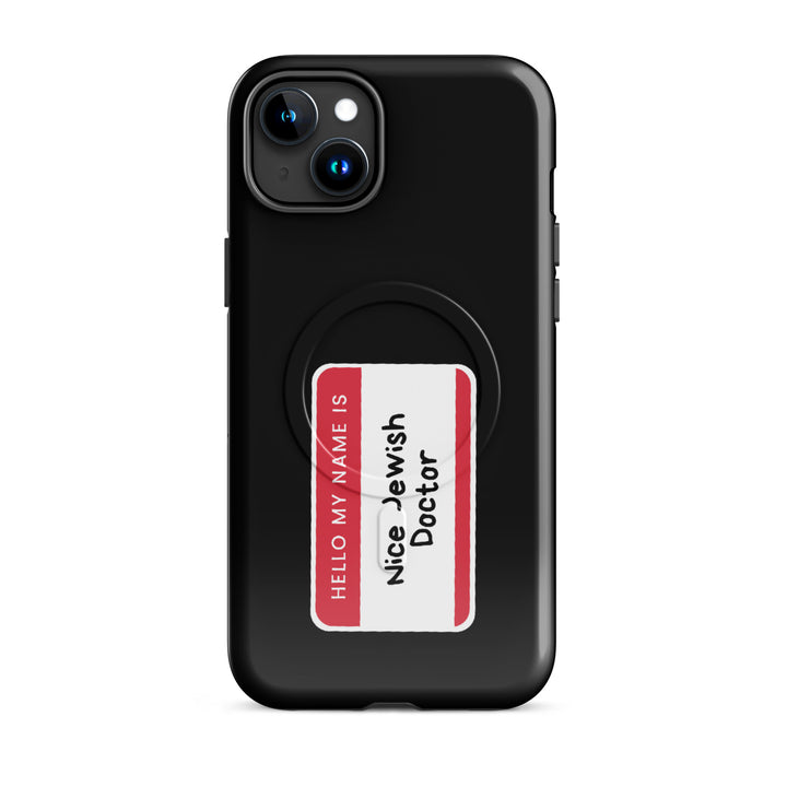 Nice Jewish Doctor Jewish pride magsafe® tough case for iphone® in Glossy - close-up