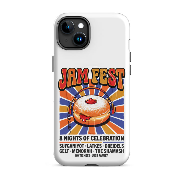 Jam Fest 8 Nights Jewish pride magsafe® tough case for iphone® in Glossy - close-up