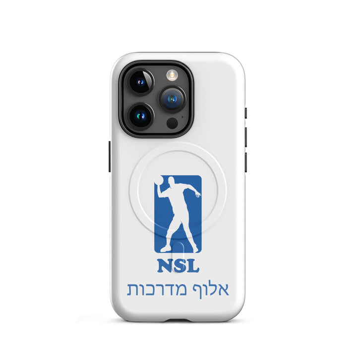 Curb Champ אלוף מדרכות Jewish pride magsafe® tough case for iphone® in Glossy - lifestyle shot