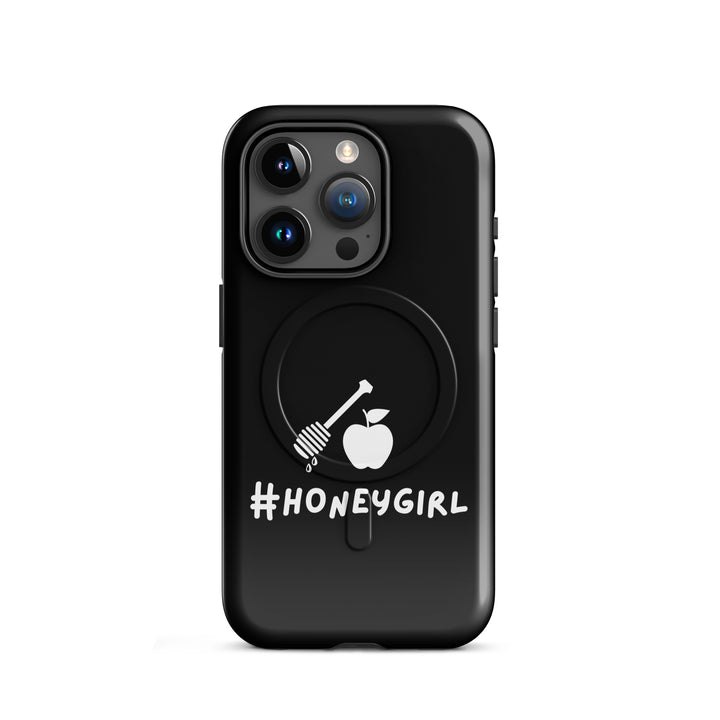 #Honeygirl Jewish pride magsafe® tough case for iphone® in Glossy - lifestyle shot