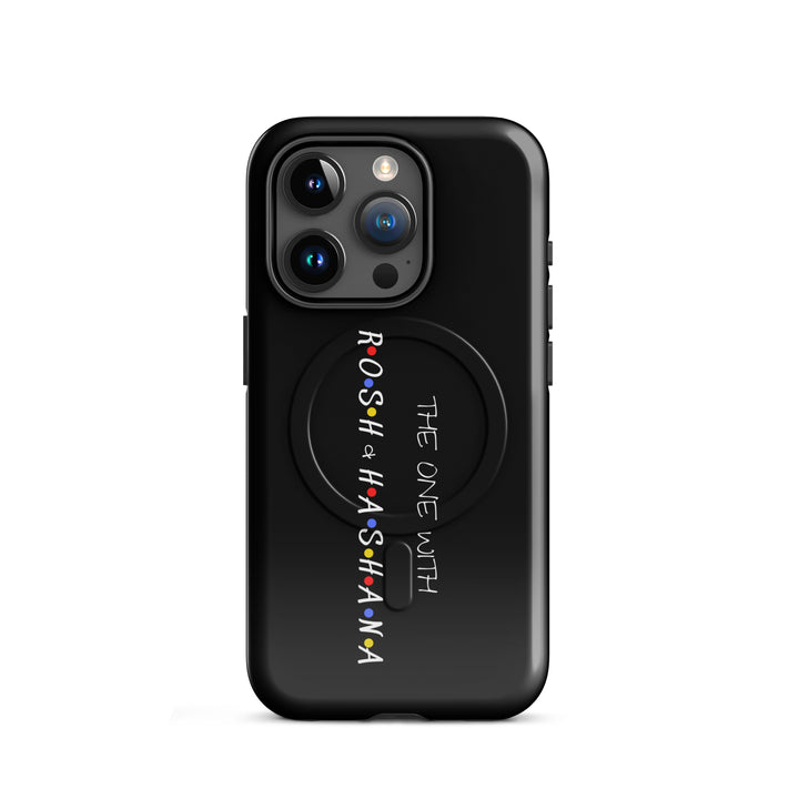 The One with Rosh HaShana Jewish pride magsafe® tough case for iphone® in Glossy - lifestyle shot