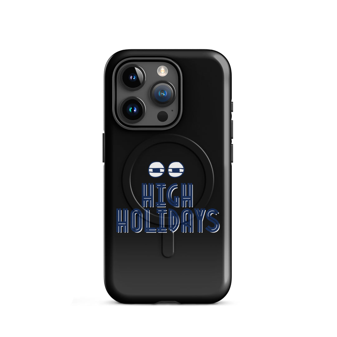 High Holidays Jewish pride magsafe® tough case for iphone® in Glossy - lifestyle shot