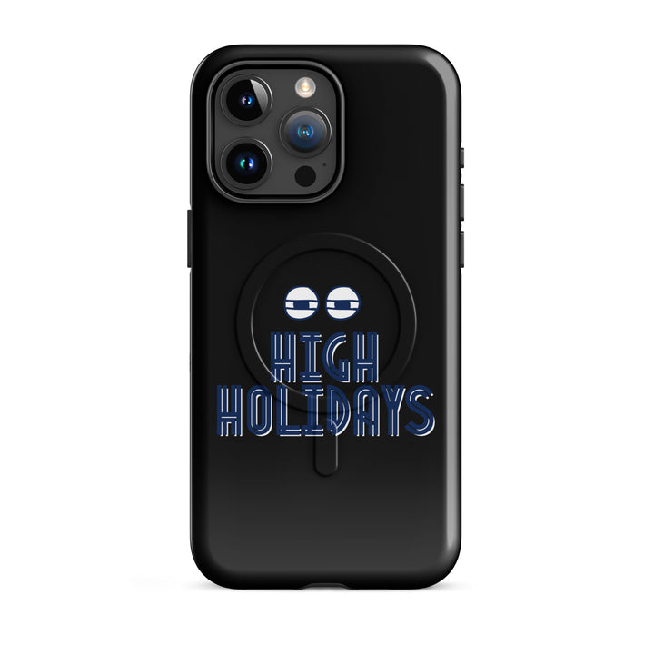 High Holidays Jewish pride magsafe® tough case for iphone® in Glossy - folded view