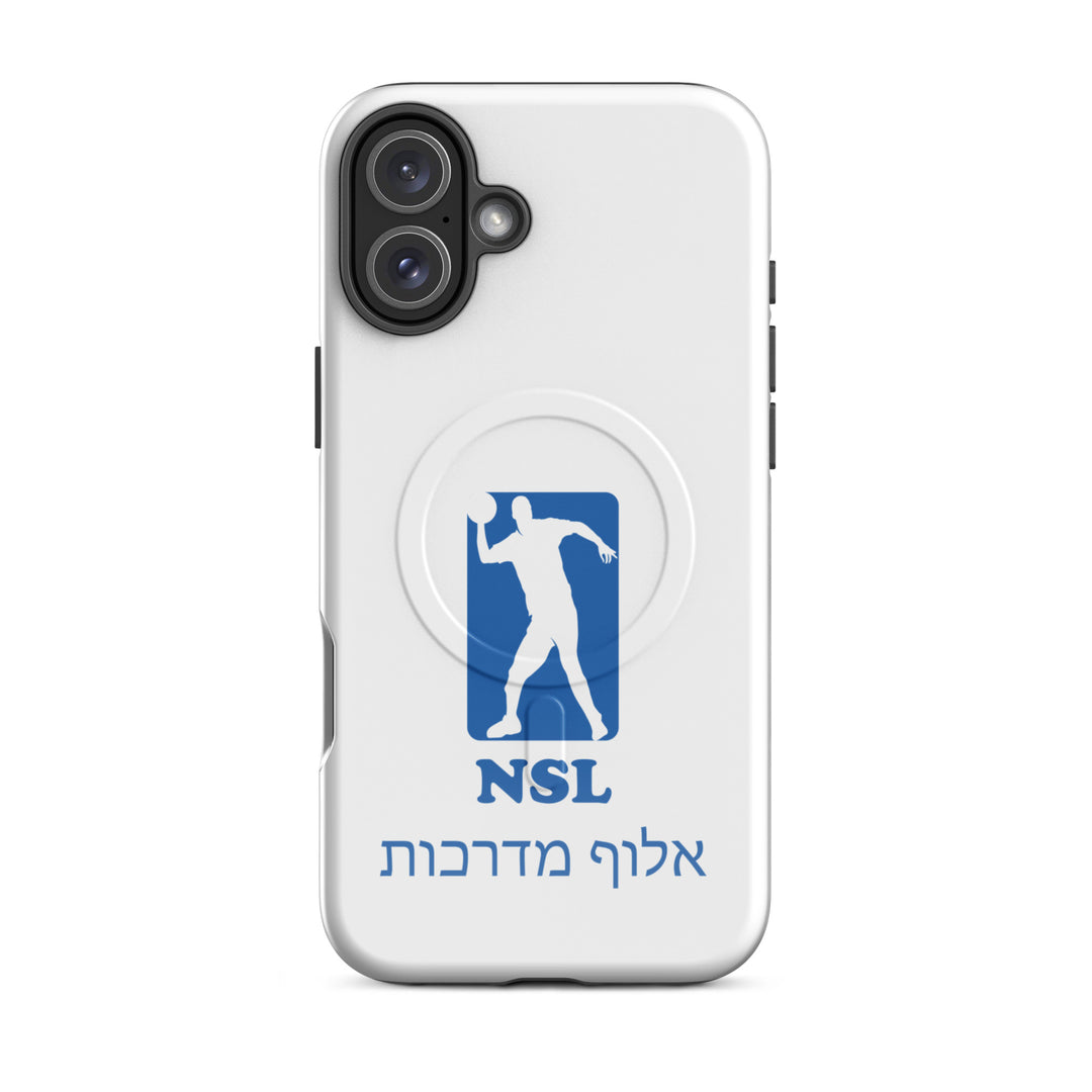 Curb Champ אלוף מדרכות Jewish pride magsafe® tough case for iphone® in Glossy - close-up