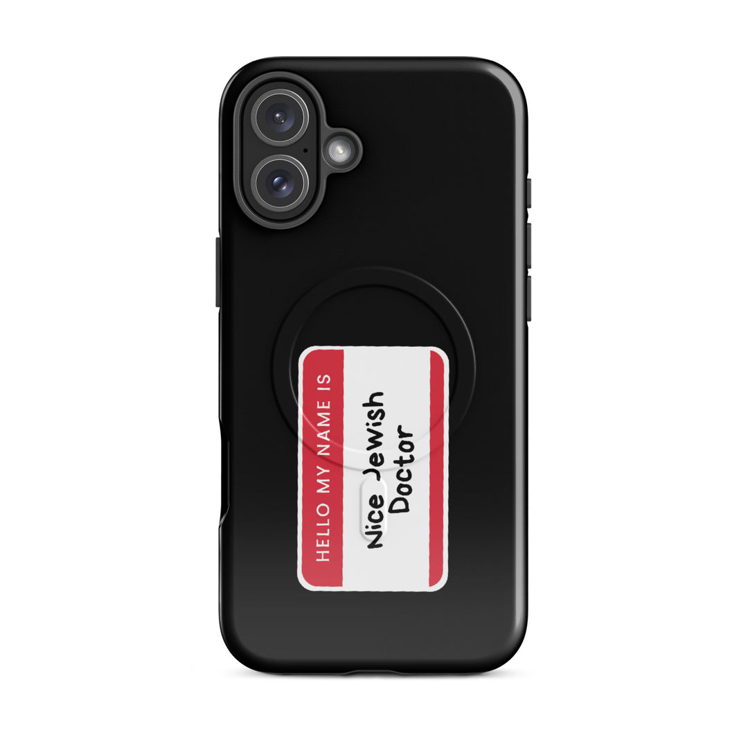 Nice Jewish Doctor Jewish pride magsafe® tough case for iphone® in Glossy - close-up