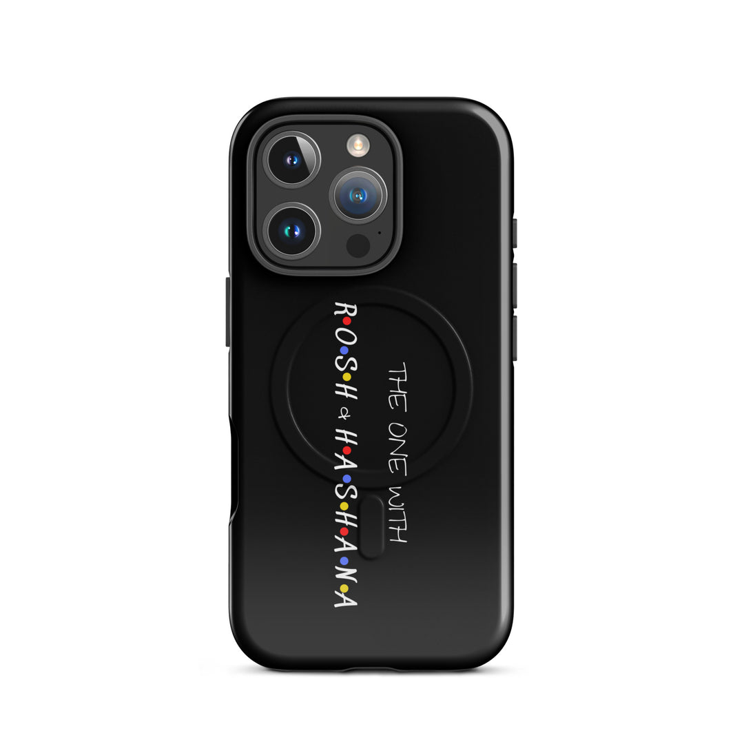 The One with Rosh HaShana Jewish pride magsafe® tough case for iphone® in Glossy - lifestyle shot