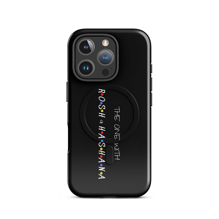 The One with Rosh HaShana Jewish pride magsafe® tough case for iphone® in Glossy - lifestyle shot
