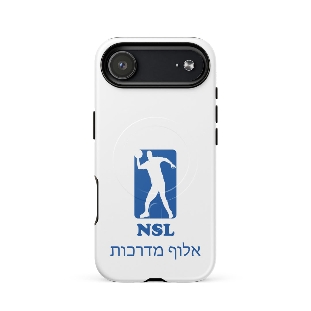 Curb Champ אלוף מדרכות Jewish pride magsafe® tough case for iphone® in Glossy - close-up