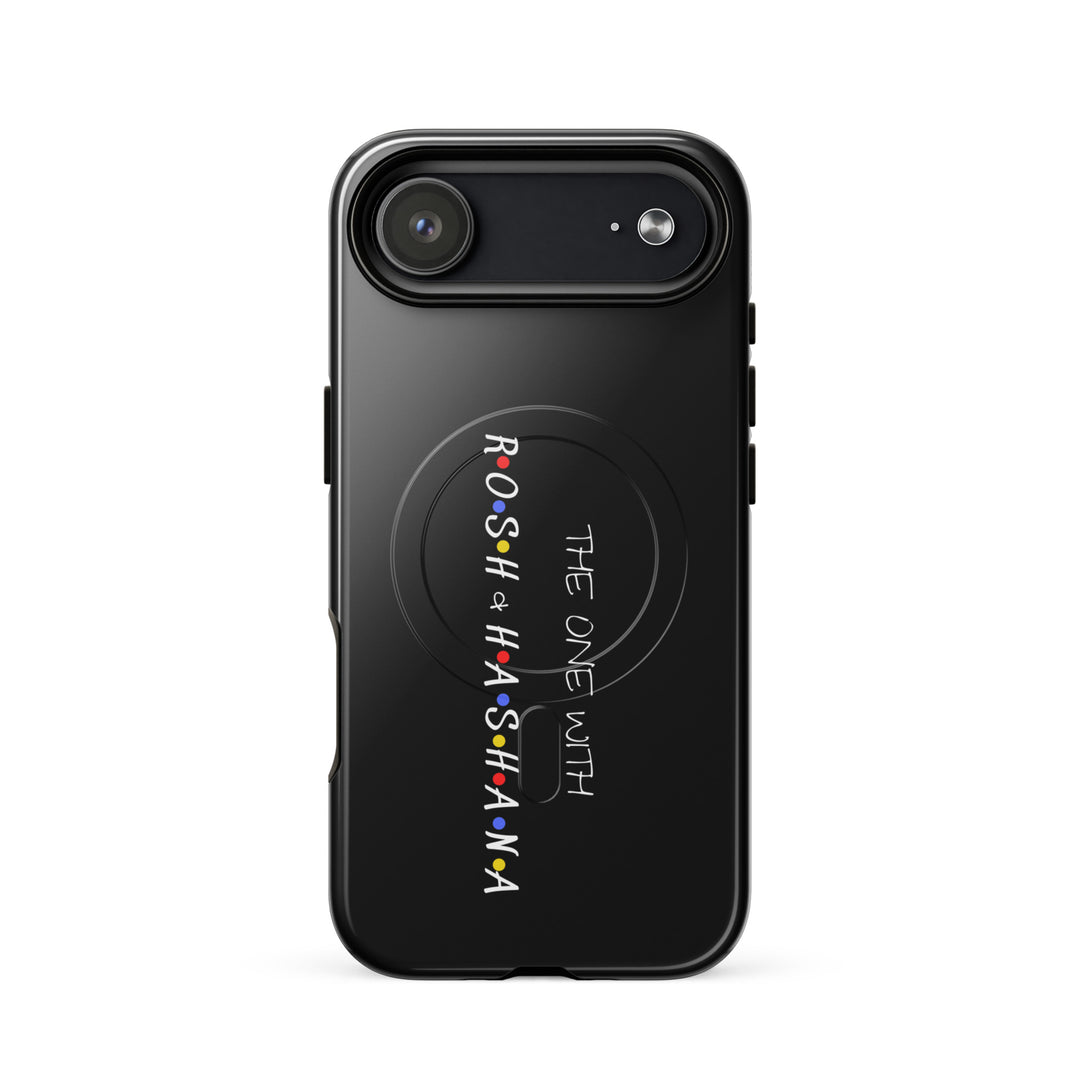 The One with Rosh HaShana Jewish pride magsafe® tough case for iphone® in Glossy - close-up