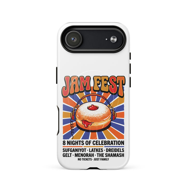Jam Fest 8 Nights Jewish pride magsafe® tough case for iphone® in Glossy - close-up